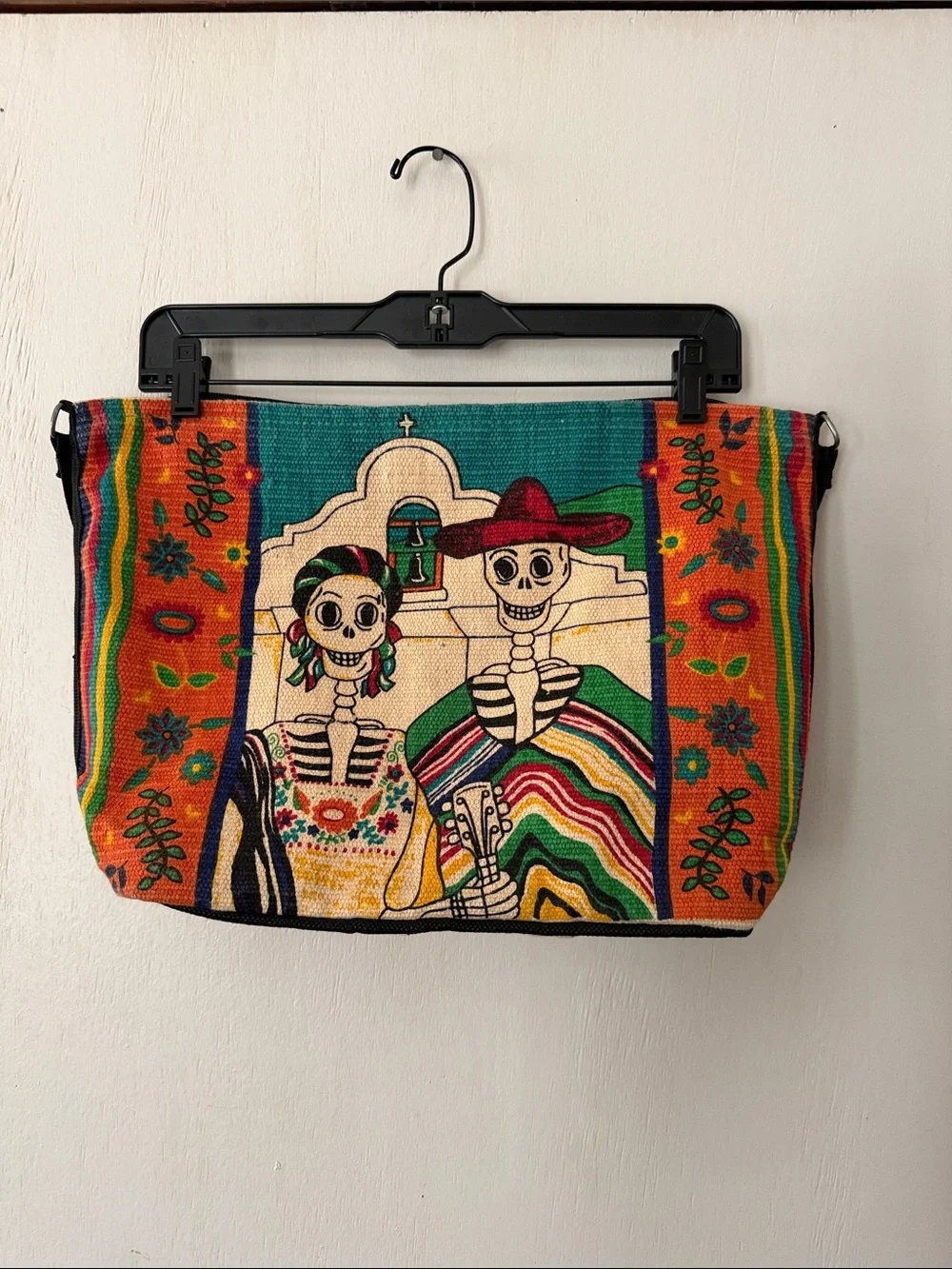 Dia De Los Muertos Inspired Tote